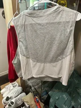 Puma | Tops | Puma Womens Size 3x Train Logo Muscle Crop Tank Light ...